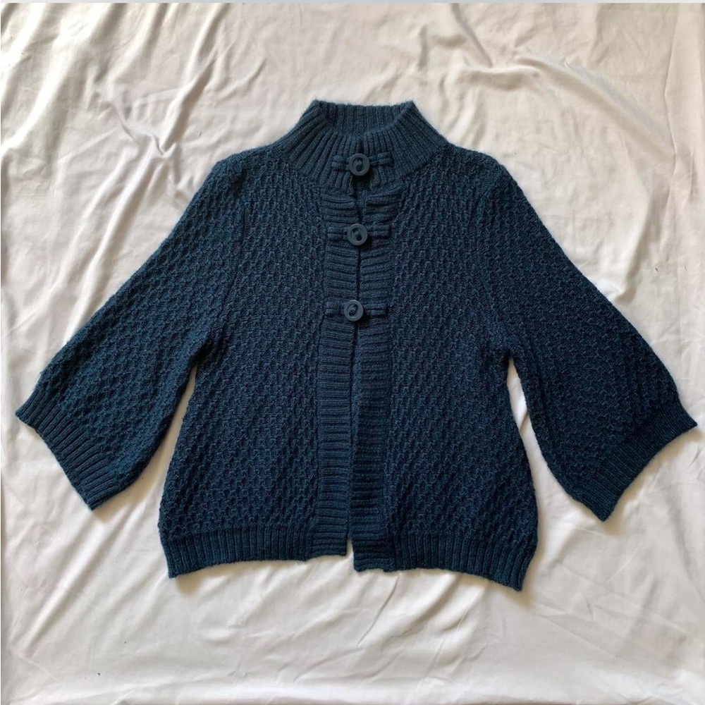 Vintage Knit Babydoll Cardigan